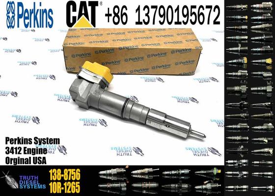 New Diesel Engine Fuel Injector 138-8754 0R-8624 153-5938 20R-4148 For Caterpillar CAT Engine Industrial 138-8756 3412E