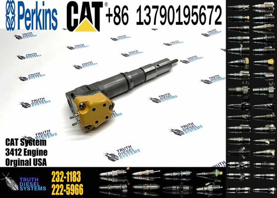 Cat engine parts 3412 cat injectors 232-1183 10R-1266 4CR01974 169-7408 174-7527 for caterpillar cat 3126 injector