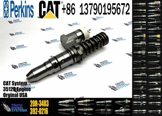 Diesel Engine Injector 20R-3483 20R-1277 20R-1269 20R-1262 20R-1270 20R-1280 20R-1276 For Caterpillar C3512B Common Rail