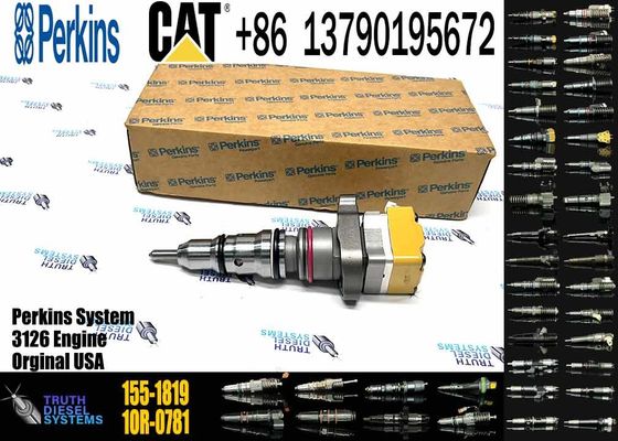 Excavator Spare Parts 222-5966 191-3005 155-1819 Diesel Fuel Injector 2225966 1913005 1551819 For CAT Excavator 3126B Engine