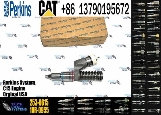 253-0615 253-0616 Common Rail Fuel Injector For Cater pillar CAT C12/345B II/3658 L Parts For Rail Injector 10R-3264 10R-3265