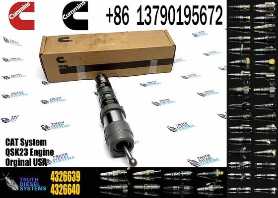 Original Cummins 4954801 4326639 for Cummins K78 engine fuel injector machinery engine parts