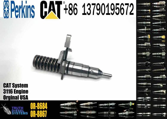 Top New 6-pack Diesel Fuel Injector 127-8218/1278218 0r-8684 Fitting For 3114/3116/3126 For Construction Machinery Parts