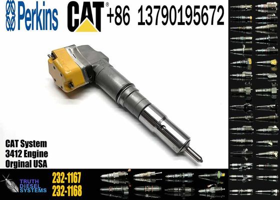 High Quality New Diesel Common Rail Fuel Injector 232-1166 232-1167 20R-5392 232-1168 Engine Parts for 3412