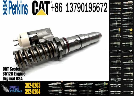 Fuel Injector 392-0203 3920203 Diesel Engine Fuel Injector 20R-1267 20R1267 for CAT 994D 793D 3512B