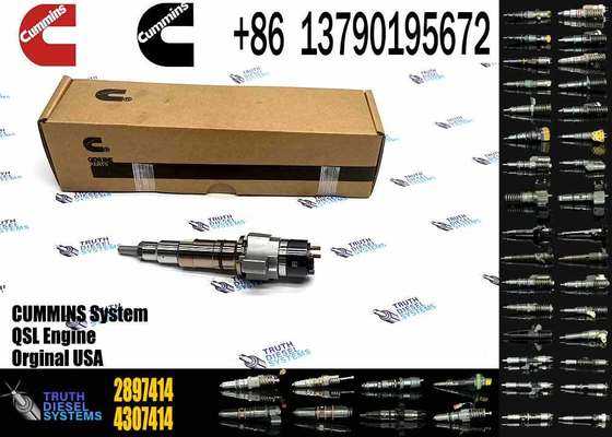 High Quality New Fuel System Parts Diesel Fuel Injector 4921827 4928421 2897414 4327072 2872069 for Cummins