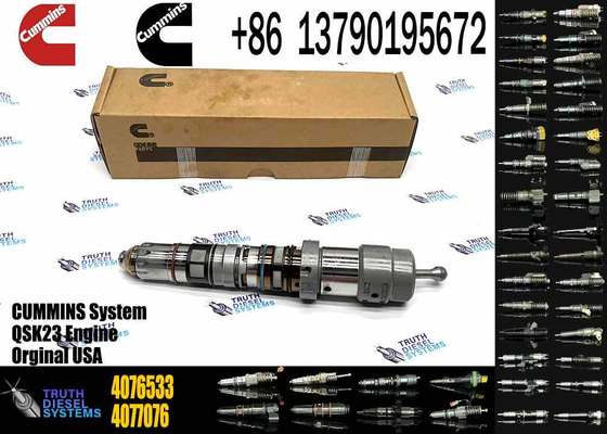 Common Rail Fuel Injector 4088431 4076533 4077076 for QSK19 QSK23 Engine