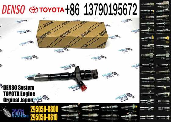 Original 295050-0810 Common Rail Injector 23670-09380 23670-0L110 295050-0800