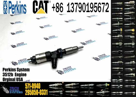 New C4.4 Engine Diesel Common Rail Injector Model 571-0940 295700-1200 418-3229 295050-1810 370-7287 295050-0421