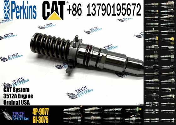 High Quality New Condition 3500A 3500B Diesel Injector Assembly 4P-9077 250-1302 2501302 Engine Fuel for Stainless Steel