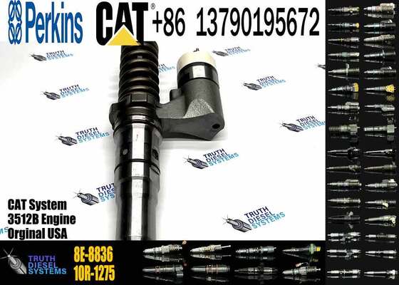 Common Rail Fuel Injector 8E-8836 CAT 3508B 3512B 3512C 3516B 3516C 8E 8836 Injector for Caterpillar Diesel Engine Parts