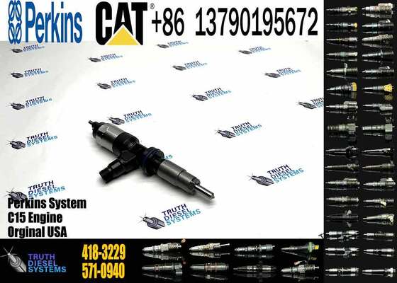 Excavator Parts Diesel Common Rail Injector 295050-0421 370-7287 3707287 295050-1810 418-3229 4183229
