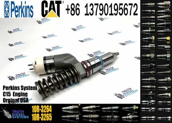 High Quality Excavator Parts 253-0615 Fuel Injector 2530615 10R-3264 10R3264 for C15 C18 C27 C32 3406E