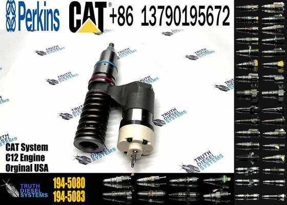 Excavator Loader Parts 2123460 10R-0960 161-1708 194-5080 223-5327 223-5328 212-3460 Diesel Engine C10 12 Fuel Injector Assembly
