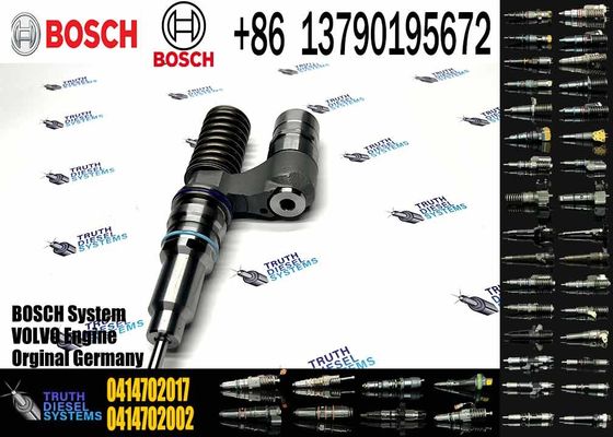 Genuine Diesel Common Rail Fuel Injector 0414702002, 3165869, 0414702017, 5236686, 5237146, 8113286, 3165874, 3964829