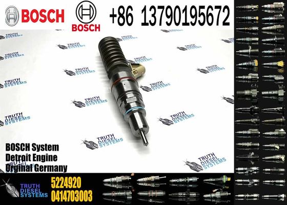 Diesel Common Rail Fuel Injector 0414703002 0414703003 0414703005 5224920 for DETROIT DIESEL SERIES 60