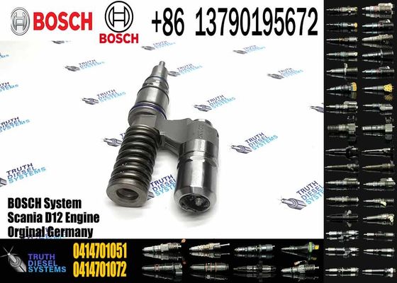 Original New Common Rail Fuel Injector 0414701072 0414701051 For Scania R440