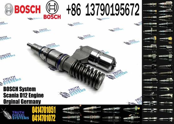 Original New Common Rail Fuel Injector 0414701072 0414701051 For Scania R440