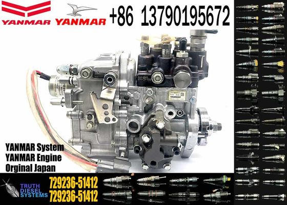 Excavator Parts 3TNV88 Engine Fuel Injection Pump 729261-51470 729236-51412 Excavator Injection Fuel Pump