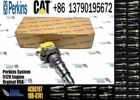 New common rail injector 4CR0197 156-8895 198-4752 1OR-9239 174-7526 232-1168 for diesel engine CAT