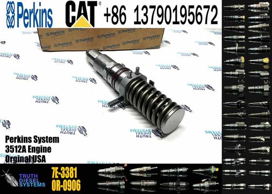 Excavator Parts 3512A Engine Injector 7E-3381 9Y-0052 4 w-3563 961-4357 7E-2269 0R-175fuel injector For Excavator
