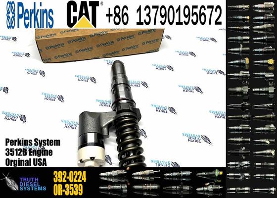 Excavator Parts 3512B Engine Injector250-1302 392-0224 250-1304 392-0225 250-1303 392-0226fuel injector For Excavator