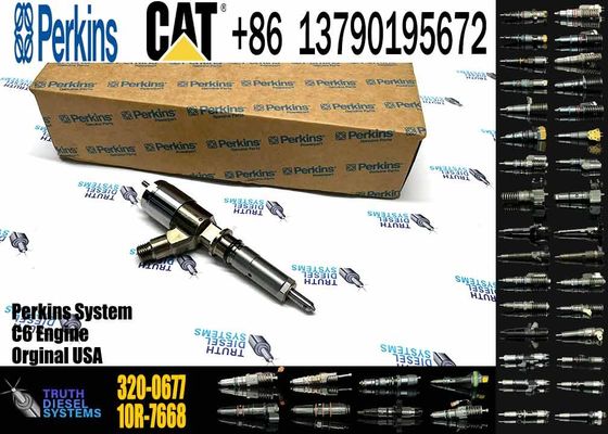 Original CAT 320D E320DL C6.6 C4.4 Common Rail Injector Diesel Fuel Injector 320-0677 For Caterpillar