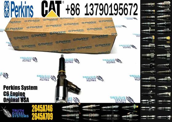 Cat 320d Diesel Inyector Common Rail Fuel Injector 292-3780 2923780 2645A718 For Caterpillar Perkins C6.6 Excavator