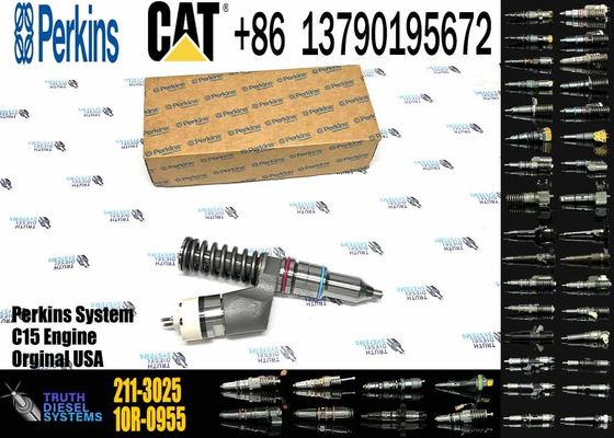 211-3025 2113025 diesel engine injector 10R-0955 10R0955 common fuel injector excavator parts