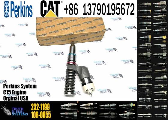 Diesel Engine Injector 211-0565 232-1199 211-3022 249-0709 211-3023 235-1401 For Caterpillar C18 C15 Common Rail
