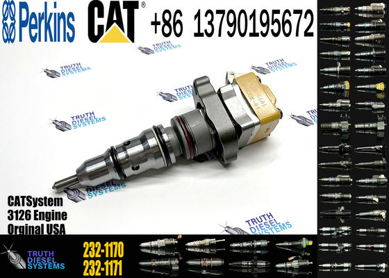 Cat engine parts 3126 cat injectors 174-7526 232-1168 232-1170 232-1171 162-9610 for caterpillar cat 3126 injector