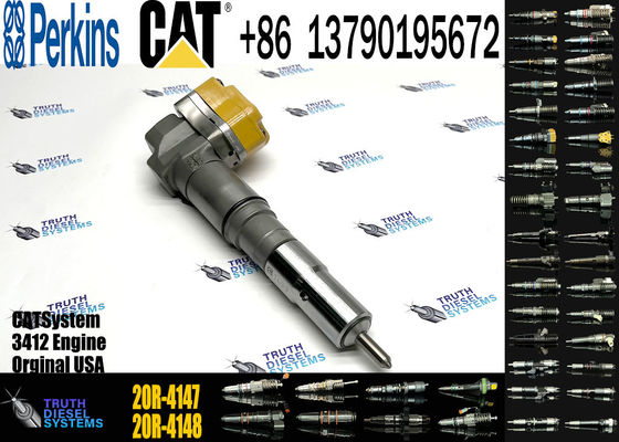 Common Rail injector 191-3005 198-4752 198-6877 20R-4147 Engine Parts Fuel Injectors For CAT Caterpillar 3412 engine