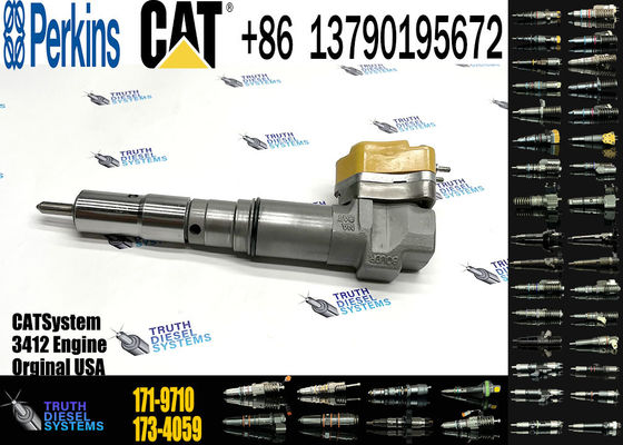 3412 Engine Parts Fuel Injector 171-9710 0R-9348 173-4059 173-4061 Common Rail injector For CAT Caterpillar
