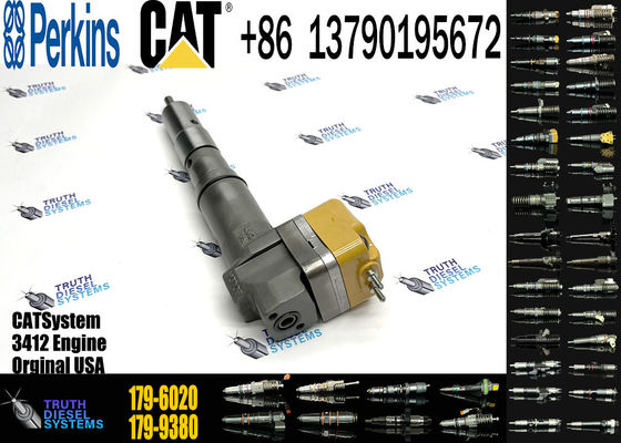 Construction machinery parts 179-6020 3412 E3412 Fuel Injector 174-7526 174-7528 179-6020 153-5938 Excavator parts