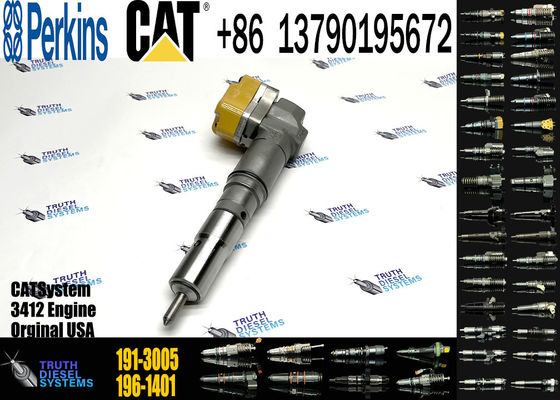 Common Rail injector 191-3005 198-4752 198-6877 20R-4147 Engine Parts Fuel Injectors For CAT Caterpillar 3412 engine
