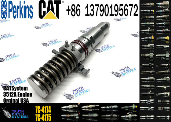 Excavator Parts 3512A Engine Injector 7C-0345 7E-6048 7C-4175 7C-2239 OR-3051 7C-4174 fuel injector For Excavator