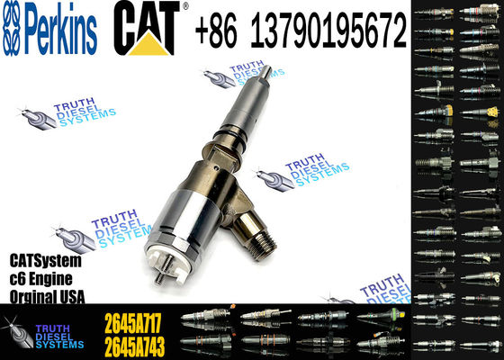 Diesel Fuel Engine Injector 2645A717 32F61-00013 10R-7675 2645A748 Fuel Injector For Cat Excavator Engine C6 C6.4