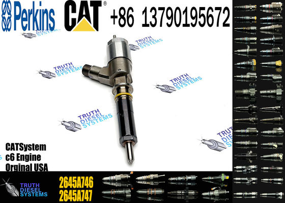 Diesel Engine Spare Parts Common Rail Fuel Injector 2645A746 2645A738 For CAT Perkins C6.6 C4.4 E320D Excavator