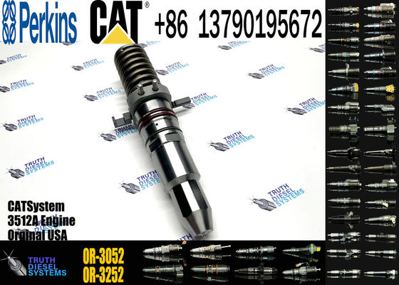Factory Stock Fuel Injector Compatible With Caterpillar Cat 3508 3512 3516 Engine Fuel Injector 7E-6408 7E6408 0R-3052 0R3052