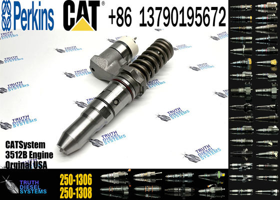 Diesel Engine Injector 192-2817 250-1302 250-1304 250-1303 250-1306 250-1308 250-1312For Caterpillar C3512B Common Rail