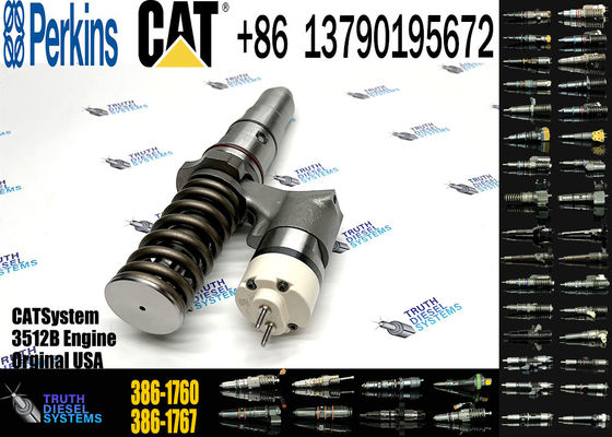 Excavator Parts Fuel Injector 250-1304 230-3255 Common Rail Injector 392-0222 386-1760 For CAT 508B 3512B 3516B Engine