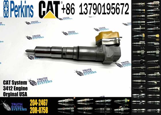 Excavator Parts Engine 3408 3412 Fuel Injetor 232-1168 232-8756 156-3895 111-7916 204-2467 198-4752