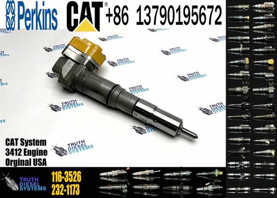Excavator Parts 3126 Engine Injector116-3526  111-7916 177-4753 138-8756 222-5963 222-5972fuel injector For Excavator