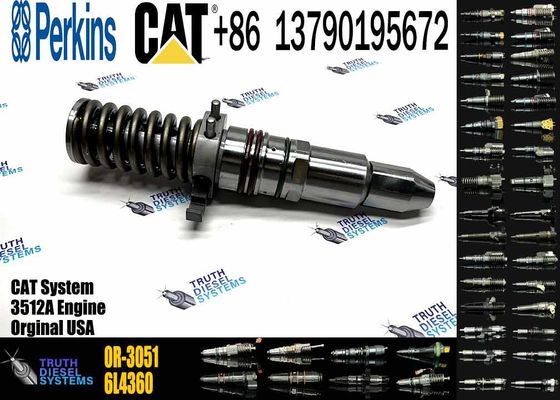 Diesel Common Rail Fuel Injector 0R-3051 0R3051 For Caterpillar CAT 3508 3512 3516 Engine