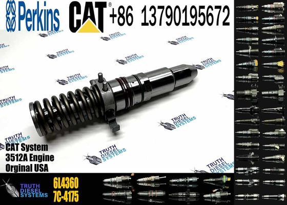 Diesel Engine Injector 4P9075 7E6408 4P9077 9Y3773 7C4148 6L4357 6L4355 6L4360 0R-8338 For Caterpillar C3512A Common Rail