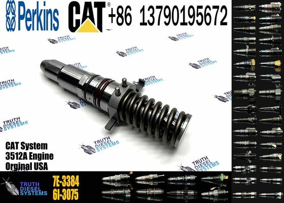 Diesel Engine Injector 7C-41750R-0906 7E-3384 7C-4173 9Y-1785 6I-3075 7C-4184 For Caterpillar C3512A Common Rail