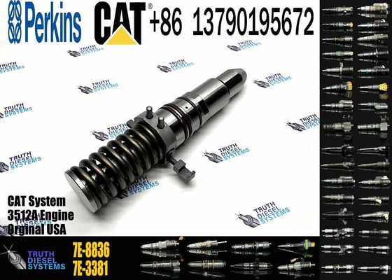 Diesel Engine Injector 7E-6048 7E-8836 7C-0345 7E-6048 7C-4175 7C-2239 OR-3051 7C-4174 7E-9983 7E-3384 For Caterpillar C3512A Common Rail