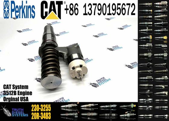 Excavator Parts Fuel Injector 250-1304 230-3255 Common Rail Injector 392-0222 386-1760 For CAT 508B 3512B 3516B Engine