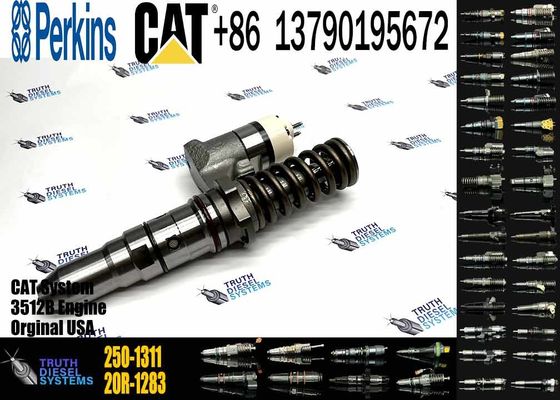 Excavator Parts 3512B Engine Injector 204-2067 229-1631 245-8272 246-1854 250-1311 Fuel Injector For Excavator