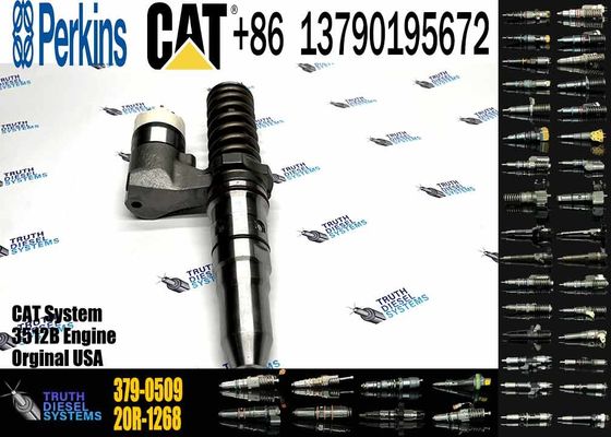Diesel Engine Injector 386-1760 379-0509 386-1753 373-4087 266-4387 392-0208 20R-1272For Caterpillar C3512B Common Rail